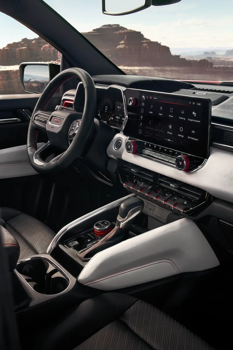 2026 GMC Canyon infotainment system at Mayse Automotive Group Buick GMC in AURORA MO